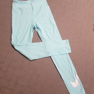 Nike Kids Light Blue Leggings